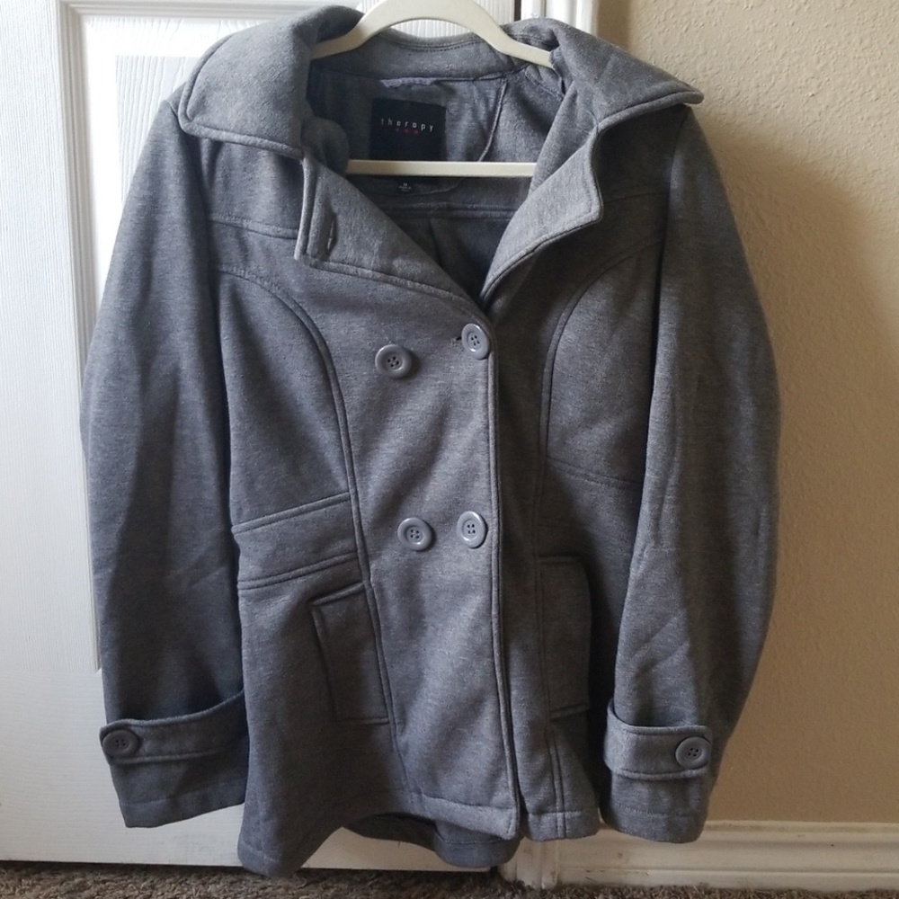 Gray Pea Coat